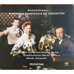 Strauss / Berlin Radio Choir / Janowski Symphonia Domestica - Die Tageszeiten SACD CD