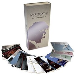 Andrea Bocelli Complete Pop Albums Cd Box Set box set 16 CD