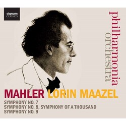 Mahler / Philharmonia Orchestra / Maazel Symphonies Nos. 7-9 6 CD