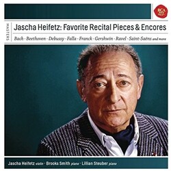 Jascha Heifetz Favorite Recital Pieces & Encores CD Box Set