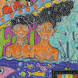 Jee Jee Band Glass Fish Vinyl LP