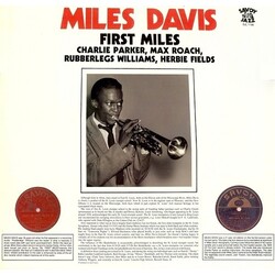 Miles Davis First Miles Vinyl LP