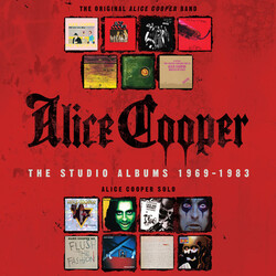 Alice Cooper Studio Albums 1969-1983 box set 15 CD