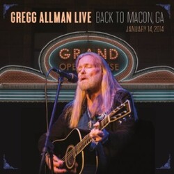 Gregg Allman Gregg Allman Live: Back To Macon Ga Vinyl 2 LP