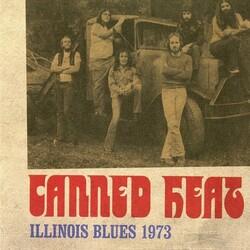 Canned Heat Illinois Blues 1973 Vinyl LP
