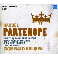Sigiswald Kuijken Handel: Partenope 3 CD