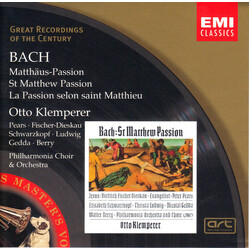 Johann Sebastian Bach / Peter Pears / Dietrich Fischer-Dieskau / Elisabeth Schwarzkopf / Christa Ludwig / Nicolai Gedda / Walter Berry / Philharmonia 