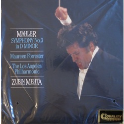 Zubin Mehta Muhler: Symphony No 3 In D Minor / Forrester Vinyl 2 LP