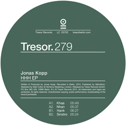 Jonas Kopp Hhh Vinyl 12"