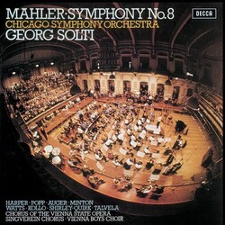 Mahler / Solti / Chicago Symphony Orchestra Symphony No 8 Vinyl 2 LP