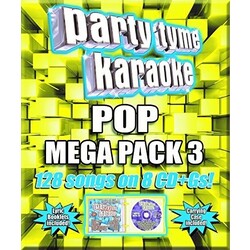 Various Artist Party Tyme Karaoke: Pop Mega Pack 3 8 CD