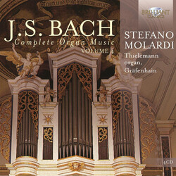 Johann Sebastian Bach / Stefano Molardi Complete Organ Music, Volume 4 CD