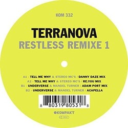Terranova Restless Remixe 1 Vinyl 12"