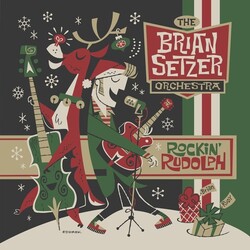 Brian Setzer ROCKIN RUDOLPH   (DLCD) Vinyl LP
