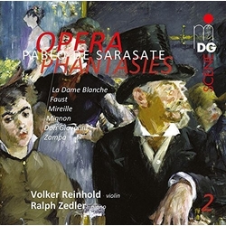 Reinhold Volher Zedler Ralph Sarasate Opera Phantasies 2 SACD CD