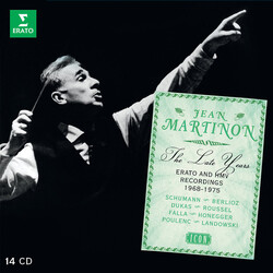 Jean Martinon The Late Years: Erato And HMV Recordings 1968-1975 CD Box Set