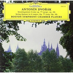 Antonin Dvorak String Quintet In G Major Vinyl LP