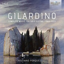 Cristiano Gilardino / Porqueddu Complete Music For Solo Guitar (1965-2013) 14 CD