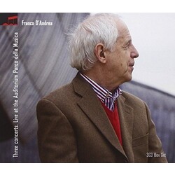 D'Andrea Franco Three Concerts: Live At The Auditorium Parco Della 3 CD