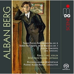 Berg / Musikkollegium Winterthur / Cunz / Tauran 3 Fragments From Wozzeck Op. 7 / 3 Orchestral SACD CD