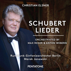 Schubert / Elsner / Rundfunk-Sinfonieorchester Schubert Lieder - Orchestrated By Reger & Webern SACD CD