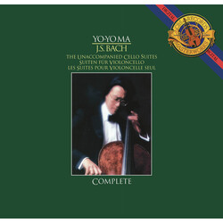 Yo-Yo Bach / Ma UNACCOMPANIED CELLO SUITES    180gm Vinyl 3 LP +Download +g/f