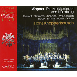 Wagner / Greindl / Adam / Krug / Koch Die Meistersinger Von Nuernberg 4 CD