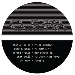 Mike Broers Stagma Ep Vinyl 12"