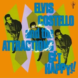 Elvis Costello GET HAPPY Vinyl 2 LP
