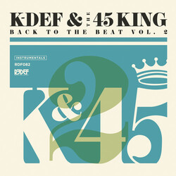 K-Def & 45 King Back To The Beat 2 Vinyl LP