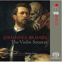Stephan Schardt / Philipp Vogler / Johannes Brahms Johannes Brahms: The Violin Sonatas SACD