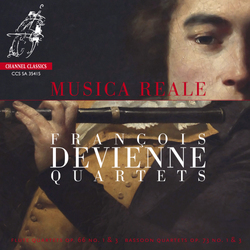 DevienneF. / Musica Reale Flute Quartets Op.66 Nos.1 & 3 - Bassoon Quartets SACD CD