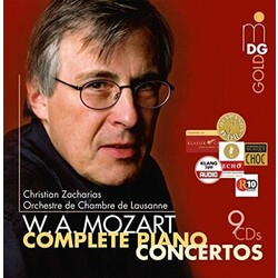 Mozart / Zacharias / Chamber Orchestra Of Lausanne Complete Piano Concertos 9 CD