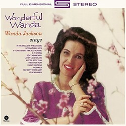 Wanda Jackson Wonderful Wanda + 4 Bonus Tracks Vinyl LP