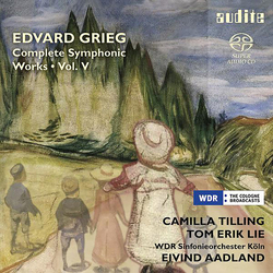 Eivind Aadland / WDR Sinfonieorchester Köln / Camilla Tilling / Tom Erik Lie / Edvard Grieg Complete Symphonic Works, Vol. V SACD