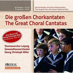 BachJ.S. / Mitteldeutsches Kammerorchester / Hart Great Choral Cantatas 11 CD