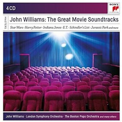 Williams / Ma / Boston Pops Orchestra Great Movie Soundtracks 4 CD