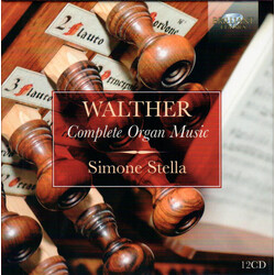 Johann Gottfried Walther / Simone Stella Complete Organ Music CD Box Set