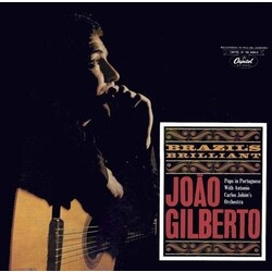 Joao Gilberto Brazil's Brilliant + 3 Bonus Tracks Vinyl LP