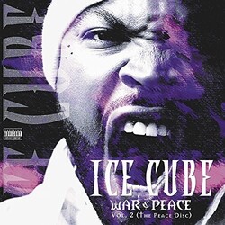 Ice Cube WAR & PEACE 2 (THE PEACE DISC) Vinyl 2 LP