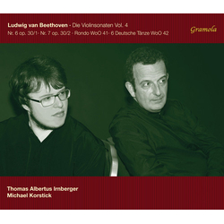 Beethoven Irnberger Korstick Violin Sonatas 4 (Hybr) SACD CD