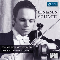 Benjamin Schmid / Johann Sebastian Bach Complete Works For Violin CD