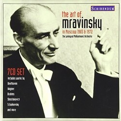 Various / Evgeny Mravinsky / Leningrad Philharmonic Orchestra The Art Of Mravinsky In Moscow 1965 & 1972 CD Box Set