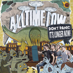 All Time Low Dont Panic Its Longer Now g/f vinyl LP w/download