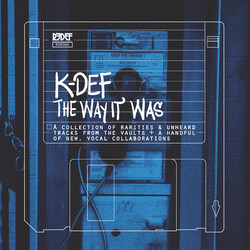 K-Def Way It Was Blue Vinyl LP