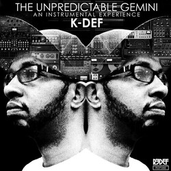 K-Def Unpredictable Gemini Red Vinyl LP