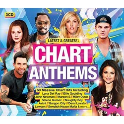 Various Latest & Greatest Chart Anthems - 60 Massive Chart Hits CD