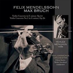 Yehudi / Philharmonia Orchestra Menuhin Mendelssohn / Bruch: Violin Cto In E Minor Op 64 / Vinyl LP