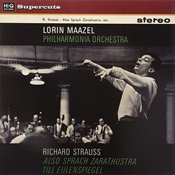 Lorin & Philharmonia Orchestra Maazel Richard Strauss Also Sprach Zarathustra 180gm Vinyl LP