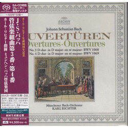 Johann Sebastian Bach / Münchener Bach-Orchester / Karl Richter Ouvertüren Overtures Ouvertures / Orchestral Suite No. 3 D-dur D major en ré majeur BW